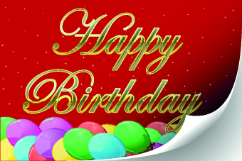 Funny Happy Birthday vector background 02 Vector Background happy birthday happy funny background   