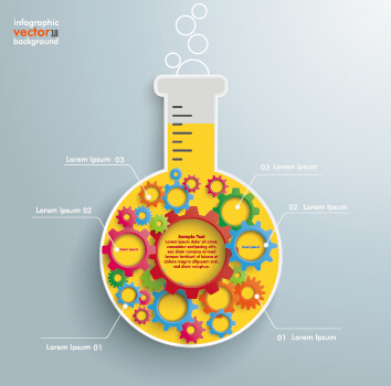 science experiment Infographics vector graphics 05 science infographics infographic experiment   