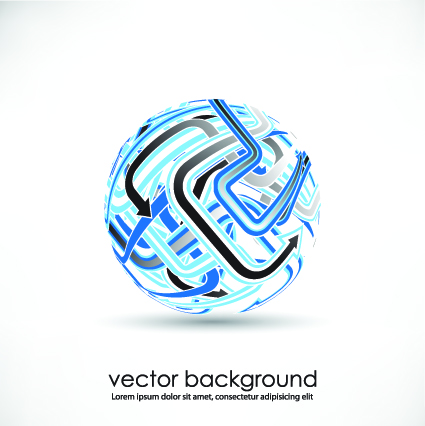 Vector 3D Business background 03 business background business   