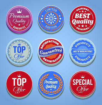 Vintage Label and badges design elements 10 vintage label element design elements badges badge   