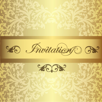 Ornate Invitation creative design background art 04 ornate invitation creative background   