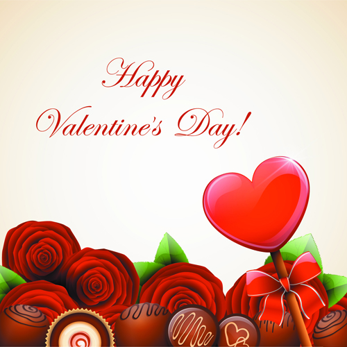 Valentine Day Sweets cards vector 04 Valentine day Valentine cards card   