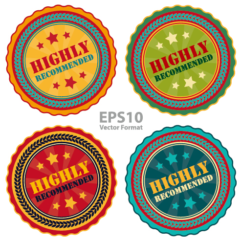 Creative badges high quality vector 02 quality high creative badges badge   