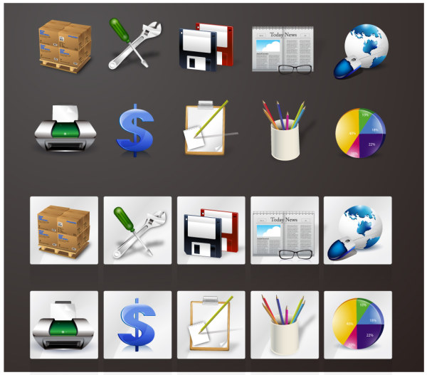 Various tools icon vector Various tools   