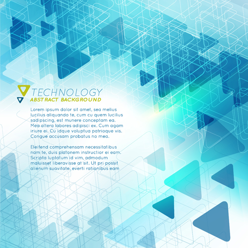Triangle technology abstract background vector 01 triangle technology background vector abstract background   