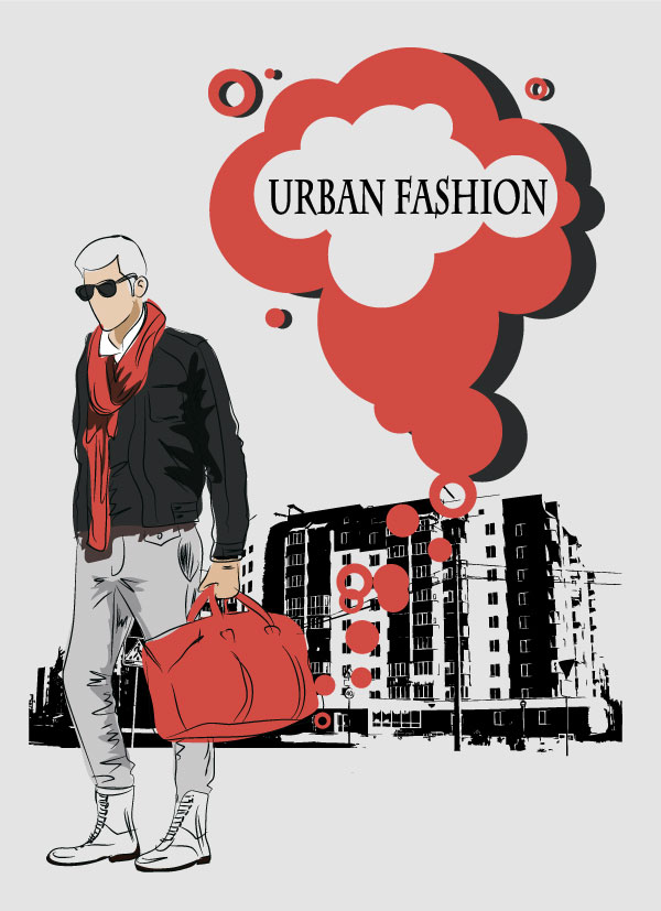 Fashion People Illustration free vector 03 people illustration fashion   