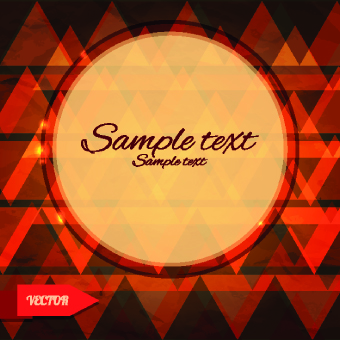 Abstract tangram with frame background vector 02 Tangram background vector background   