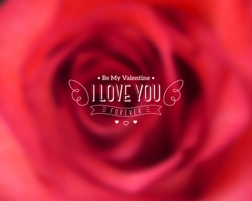 Valentines day blurred flower background vector 02 valentines flower background flower blurred background   