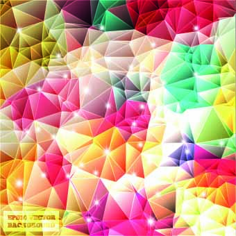Shiny Colorful shapes background vector 03 shiny Shape colorful shapes colorful background vector background   