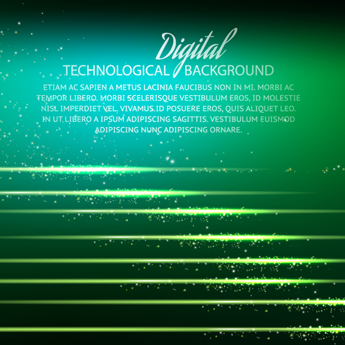 Digital technology creative background vector set 02 technology digital Creative background   