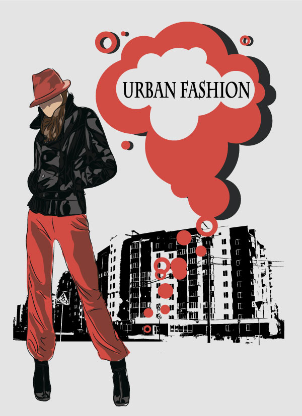 Fashion People Illustration free vector 01 people illustration fashion   