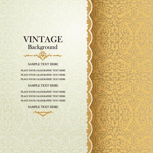 Elegant floral vintage backgrounds vector 03 vintage floral elegant backgrounds background   