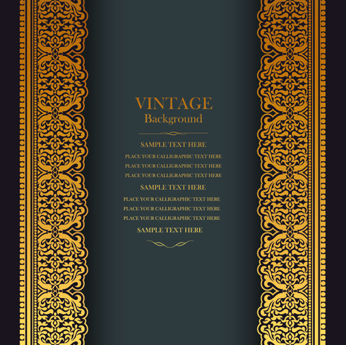 Elegant floral vintage backgrounds vector 02 vintage floral elegant backgrounds background   