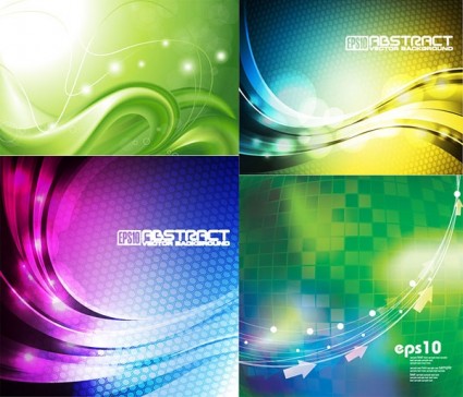 Green and purple styles dynamic background vector purple green dynamic background   