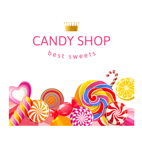 Best sweets design background vector sweets sweet background vector background   