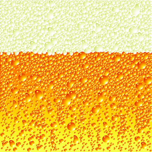 Beer bubble creative vector pattern pattern creative bubble beer   