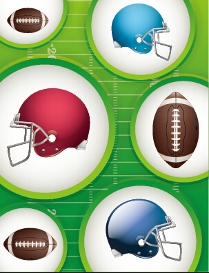 American football design vector material vector material football American football american   