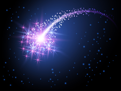 Shiny starlight art background vectors set 02 starlight shiny background art   