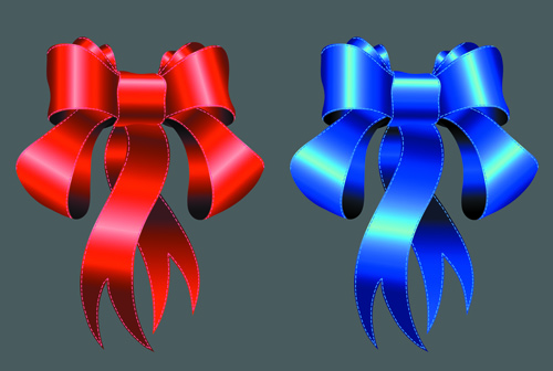 Ribbons knot vector graphics 03 ribbons ribbon knot   