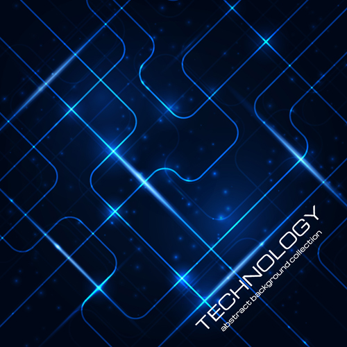 Abstract technology pattern vector background 01 technology pattern vector pattern background   