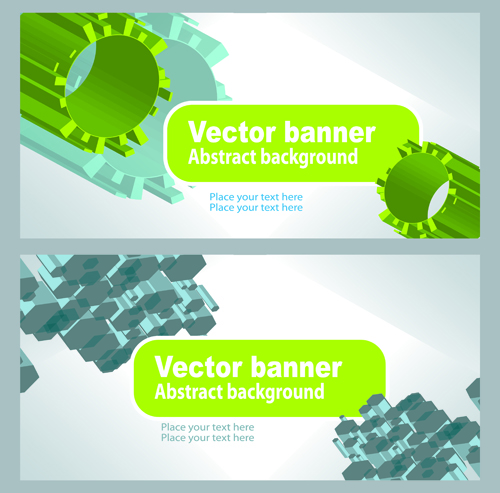 Abstract background banner vector graphics 02 banner abstract   