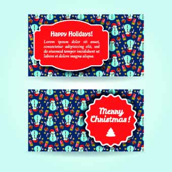 2014 Merry Christmas vector cards 03 merry christmas cards card 2014   