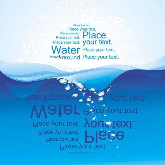 Creative Water wave background vector wave water background vector background   