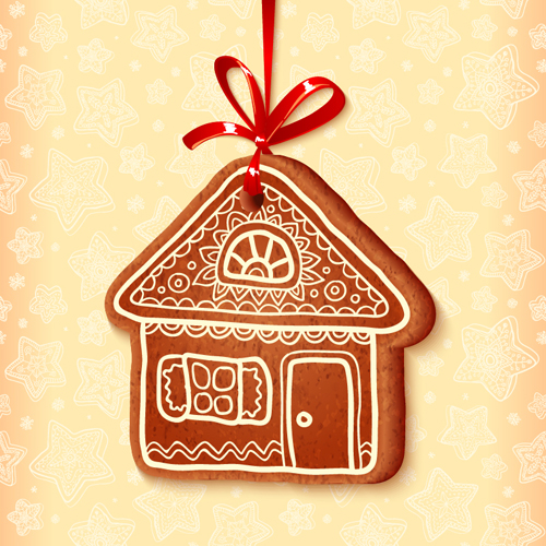 Cute cookie christmas ornament vector 01 ornament cute Cookie christmas   