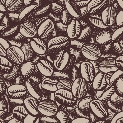Creative coffee beans pattern vector grephics 03 pattern vector pattern creative coffee beans coffee   
