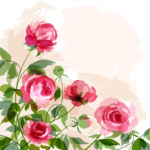 Huge collection of beautiful flower vector graphics 19 Huge collection flower beautiful   