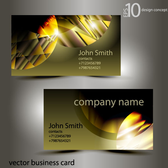 Abstract of Shiny business cards vector 03 cards card business card business abstract   