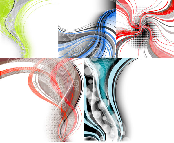 The dynamic lines of the background 2 design elements symbols graphics dynamic lines curves background   