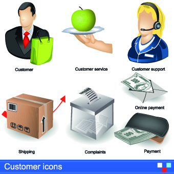 Modern Icons objects vector set 03 objects object modern icons icon   