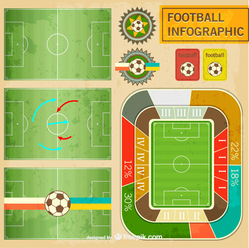 Football field infographics vector graphics vector graphics infographics infographic Football field football   