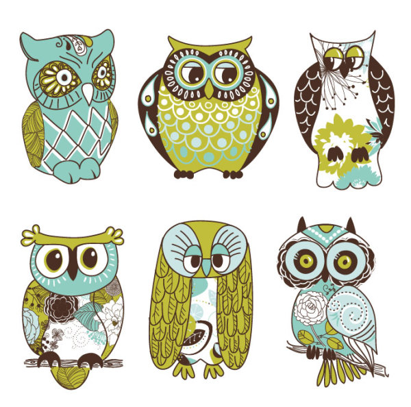 Cartoon Owl Illustration free vector owl illustration cartoon   
