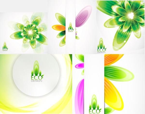 Colorful plant background design vector plant colorful background   