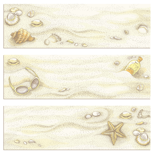 Retro beach vector banners graphics graphics beach banners banner   