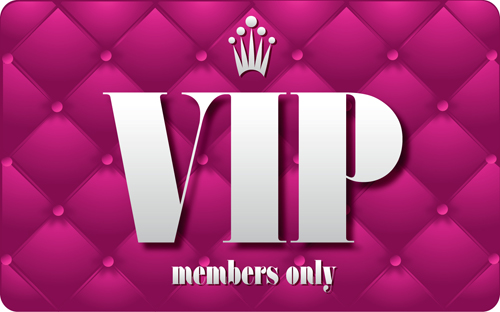 Set of Senior VIP cards design vector 01 vip Senior VIP cards card   