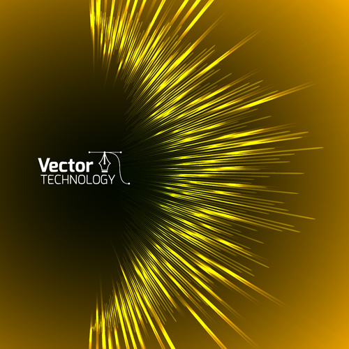Colored glow tech vector background 01 Vector Background tech glow colored background   