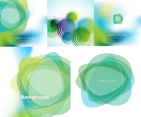 A green wound background art vector winding circle   