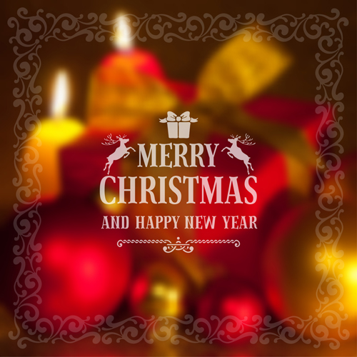 2015 christmas and new year blurred backgrounds vector 01 new year christmas blurred 2015   