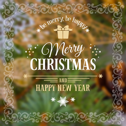 2015 christmas and new year blurred backgrounds vector 03 new year christmas blurred background   