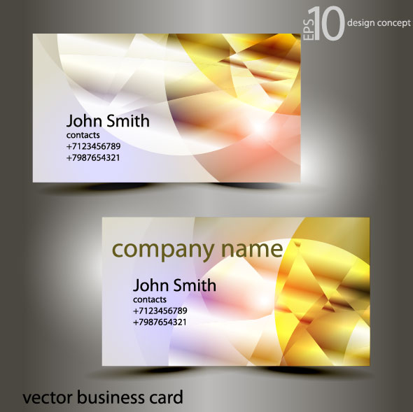 Abstract of Shiny business cards vector 02 shiny cards business card business abstract   