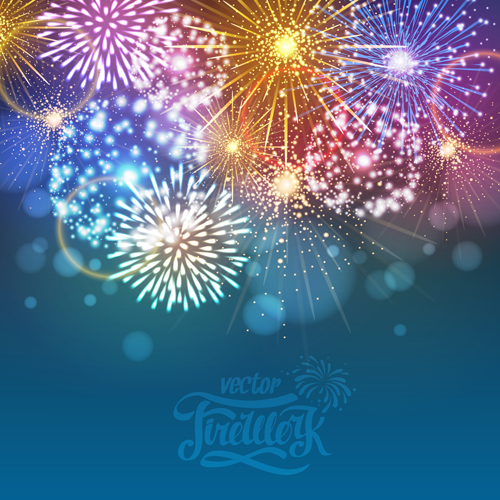 Blurs fireworks background art vector 03 Fireworks blurs background   