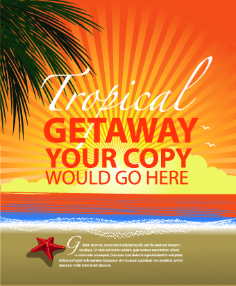 Travel poster design template vector 03 template vector template poster design poster   