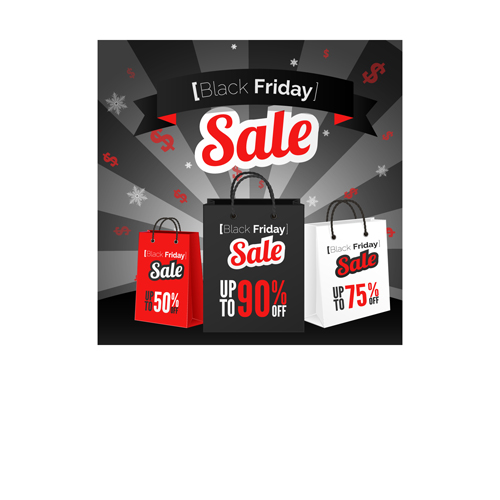 Discount black friday poster vector 03 poster discount Black friday   