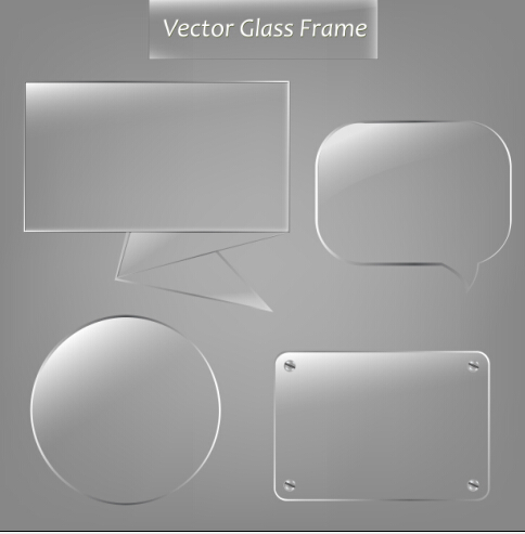 Vector glass frame design vector 03 vector glass glass frame   