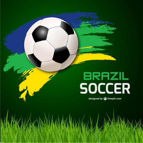 Brazil soccer world cup vector background 01 World Cup world Soccer cup Brazil   