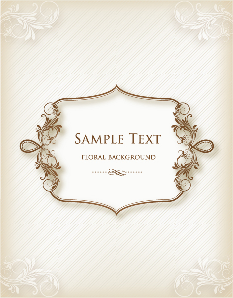 Floral Frames vector backgrounds set 21 image frames frame floral frame floral   