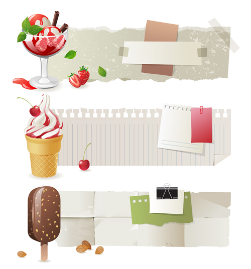 Sorts of Ice Cream design elements 04 ice cream elements element design elements cream   